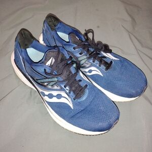 Saucony Triumph 20 Blue Running Shoes